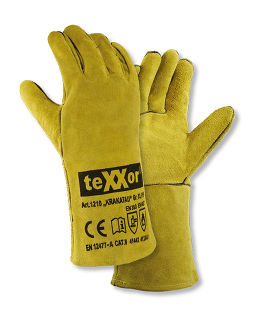 teXXor Handschuhe Schweißerhandschuhe KRAKATAU 