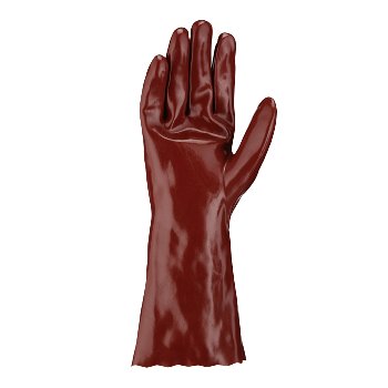 teXXor Handschuhe PVC-Handschuhe ROTBRAUN 