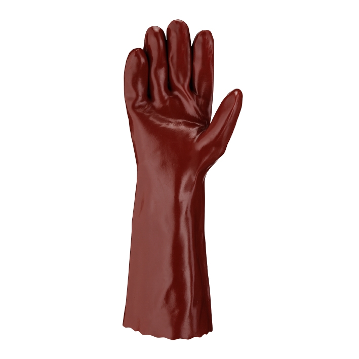 BIG TEXXOR PVC Handschuhe  rotbraun 