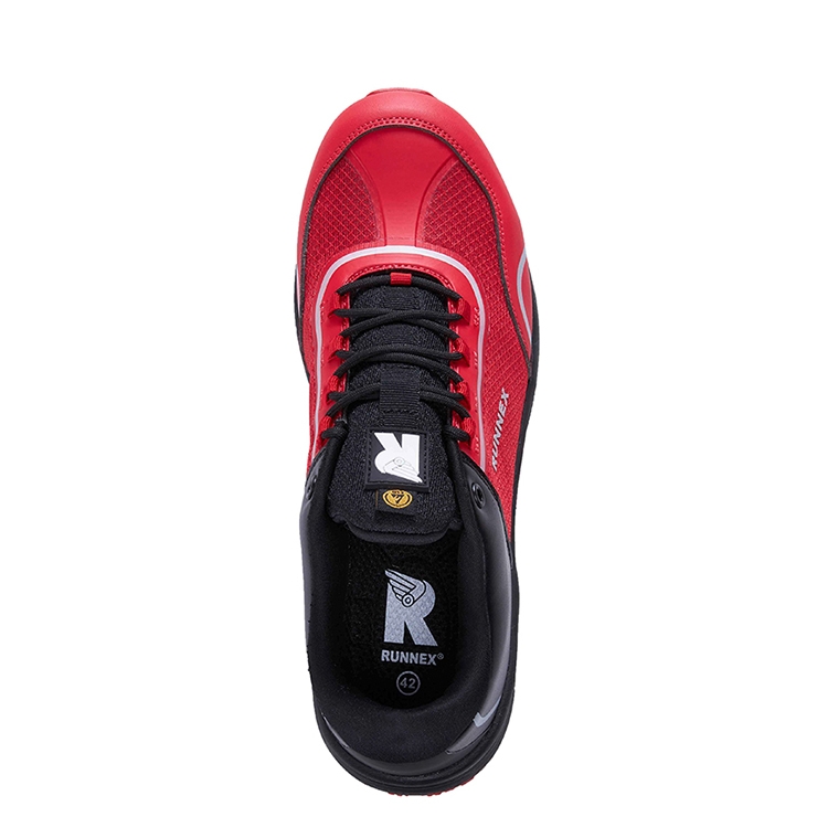 RUNNEX® S1PS ESD-Sicherheitshalbschuhe SportStar schwarz/rot